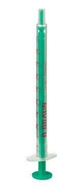 Bbraun injekt 1ml U-40 insulinespuit per 100st