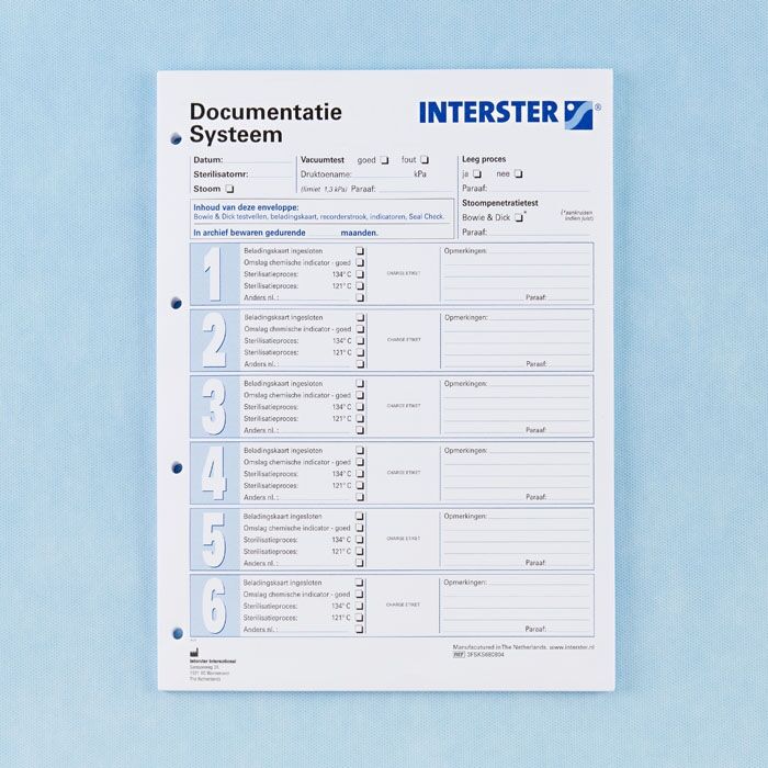 Documentatie envelop CSA benodigdheden per 250st