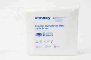 Interster drying towel 30.5x34cm small per 8x40st - afbeelding 0
