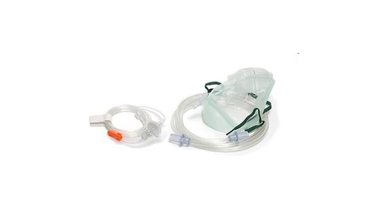 Intersurgical Sentri ETCO2 masker volwassenen met Co2 monitorlijn, filter en zuurstofslang per 30st