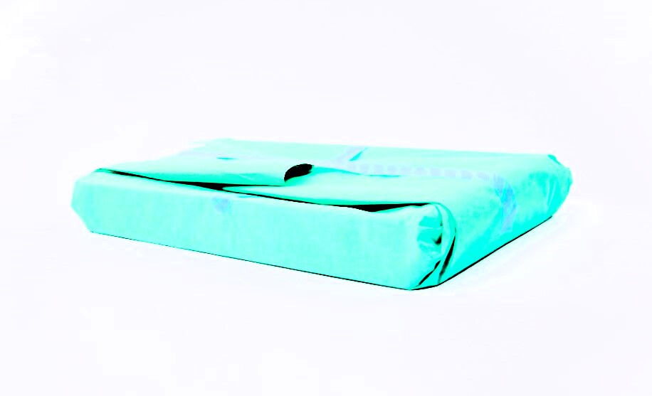 Interster Interwrap 340gr - cr.wit 120x120cm per 160st