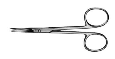 Irisschaar recht 10,5cm HB7454