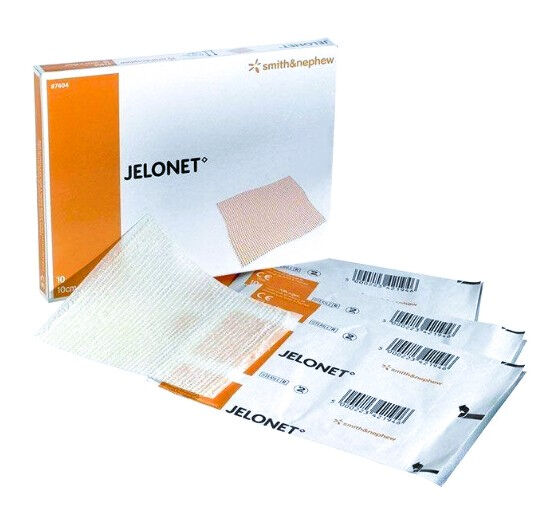 Jelonet zalfkompressen diverse maten verkrijgbaar