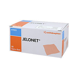 Jelonet zalfkompres 5x5cm per 50st. - afbeelding 0