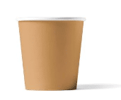 Drinkbeker karton 180ml FSC kartonnen bekers 2500 bekers