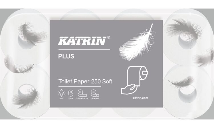 Katrin Plus Toiletrol Soft per 24st. - afbeelding 0