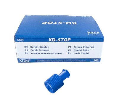 KD-STOP combistopper M/F blauw 100st. 