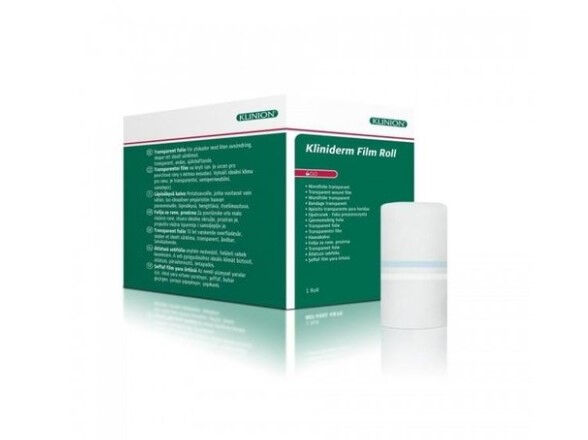 Kliniderm advanced film rol wondfolie onsteriel 10cm x 10m per stuk