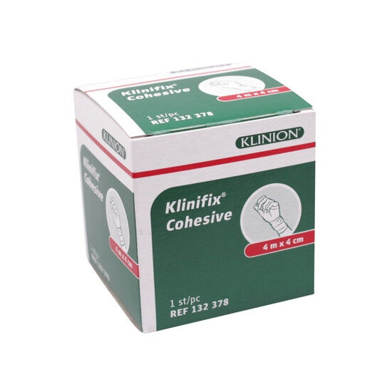Klinion Klinifix Cohesive elastische zelfklevende fixatiewindsel 