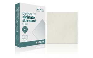 Kliniderm Alginate standaard - alginaat wondverband 5x5cm 10 stuks