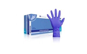 Klinion protection nitril handschoen latexvrij sensitive indigo per 150st. XL LET OP: THT 30-12-2023
