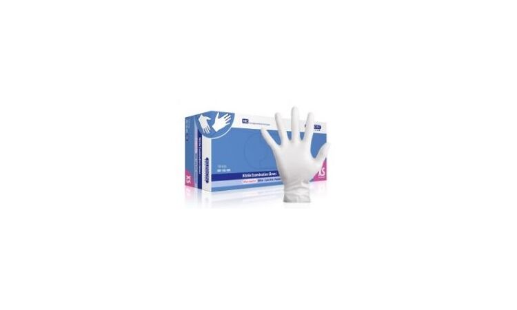 Klinion Ultra Comfort wit nitrile handschoenen poedervrij M per 150st