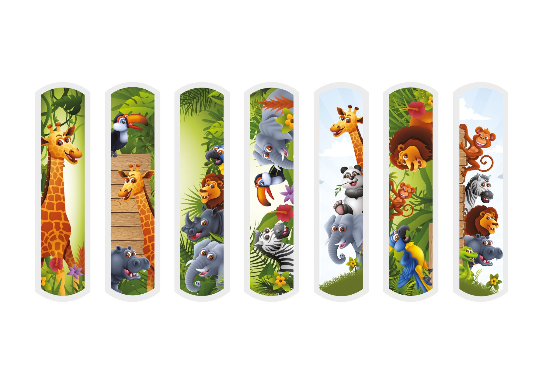 Kliniplast kinderpleisters op strip per 20st. 19x76mm