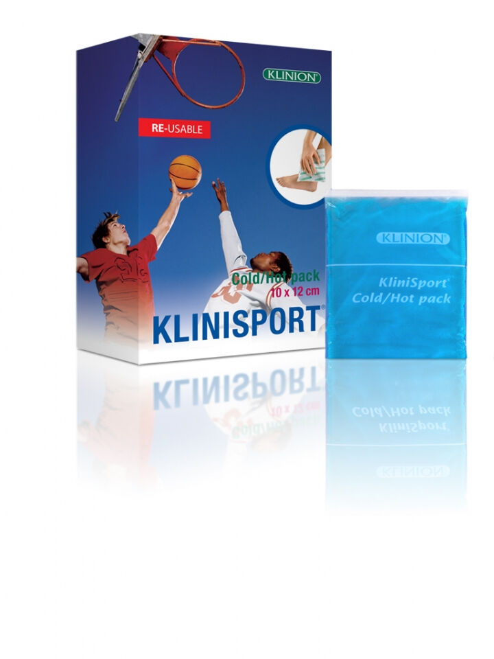 Klinion klinisport hot cold pack 10x12cm small per stuk