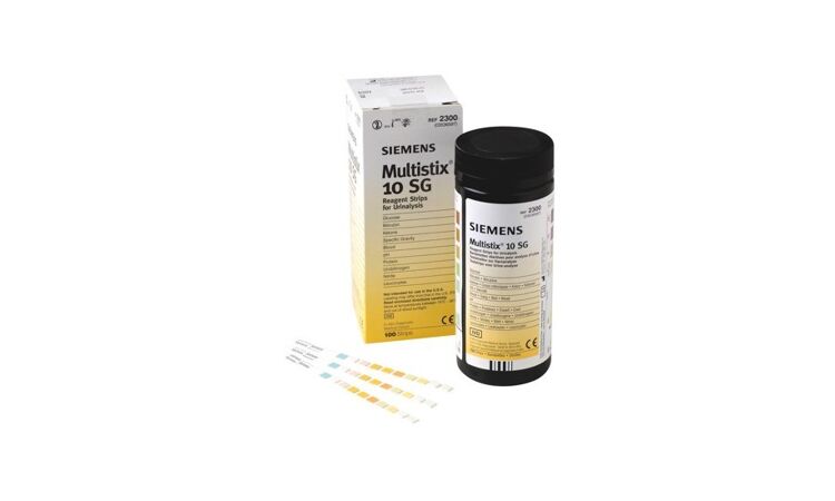Siemens Multistix urinestrips 5 per 50st. - afbeelding 0