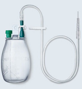 PFM Medical Redondrain fles hoog vacuum 400ml per 40st. zonder drain