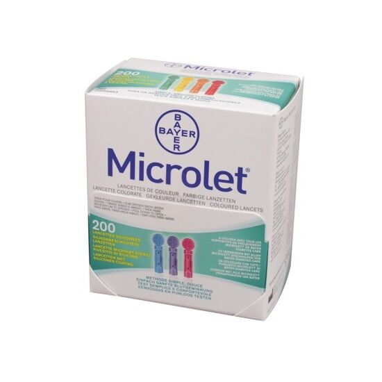 Microlet lancetten per 200st.