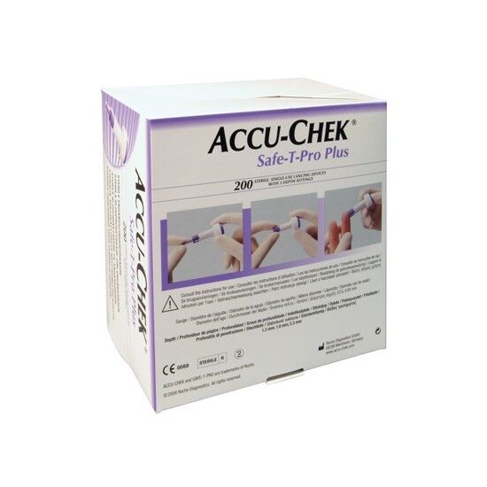 Accu-Chek Safe-T-Pro lancetten 200st.