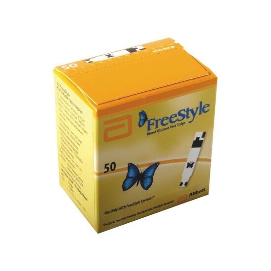 Glucosestrips voor de Freestyle per 50st.