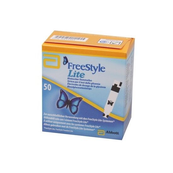 Freestyle Lite bloedsuiker test strips per 50st.
