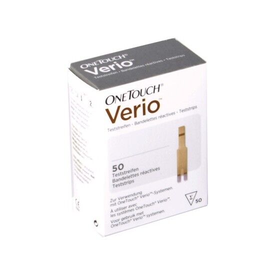 Onetouch Verio glucosestrips per 50st.