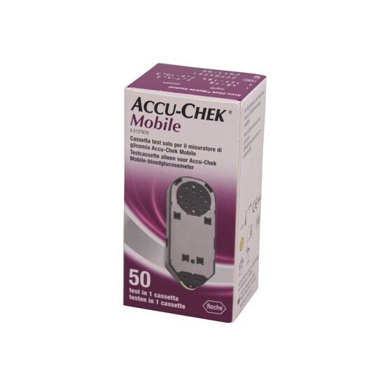 Accu-chek Mobile testcassette voor 50 testen