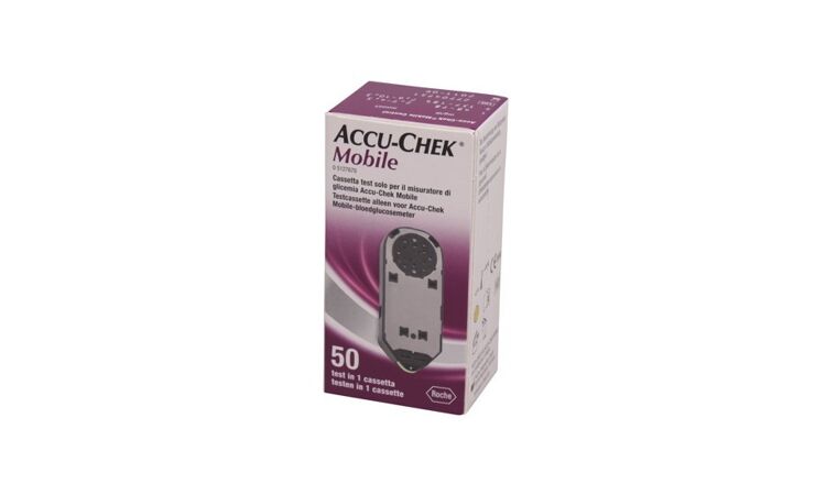 Accu-chek Mobile testcassette voor 50 testen - afbeelding 0