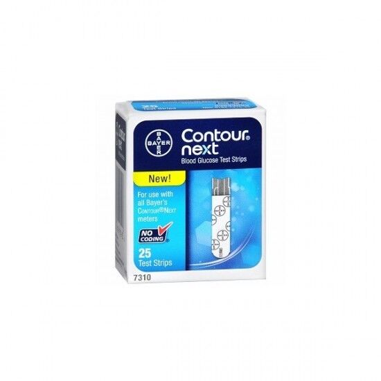 Bayer Contour Next Glucose teststrips per 25st.