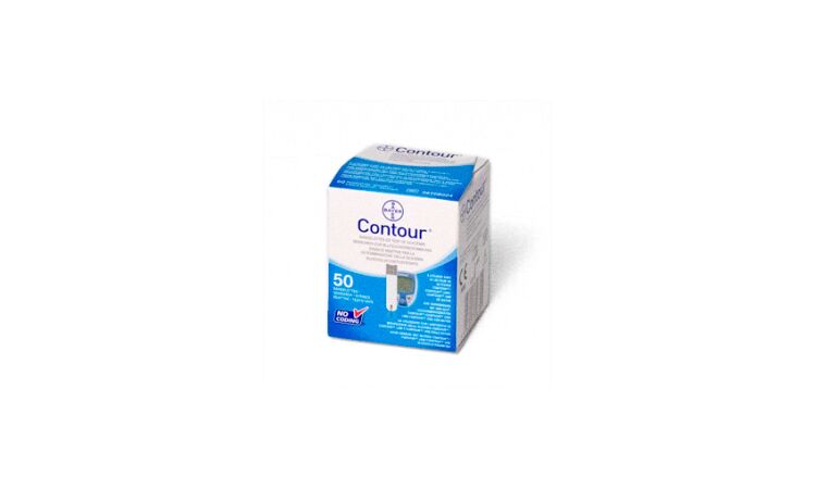 Bayer contour glucose teststrips 50st - afbeelding 0