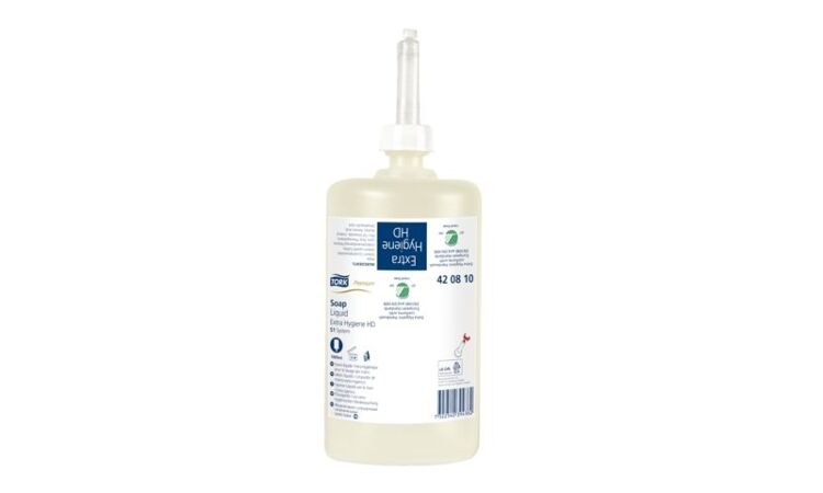 Tork Extra Hygiene zeep liquid mild 1L - afbeelding 0
