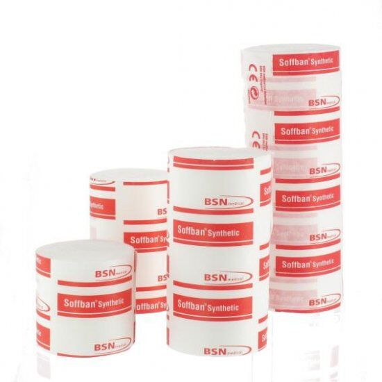 Soffban synthetische wattenrol per 12 rollen 7,5cm x 2,7m
