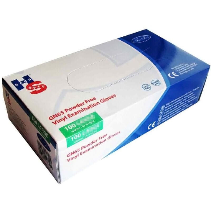 Handsafe GN65 Vinyl poedervrije Small onderzoekhandschoenen per 100st.