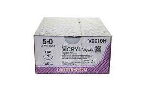 Vicryl hechtdraad 3-0 SH plus naald J316H per 36st. 70cm draad