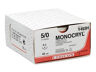 Monocryl Plus MCP493H hechtdraad - P-3 5-0 - 70cm - | per 36 st. |