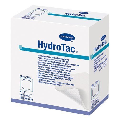 Hydrotac Schuimverband 10x10cm 3st.