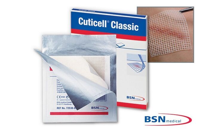 BSN Cuticell Classic zalfgaas 10 x 10cm per 10st. - afbeelding 0