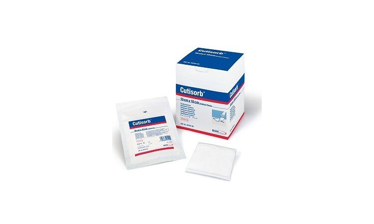 Cutisorb absorberend verband 10x20cm per 25st - afbeelding 0