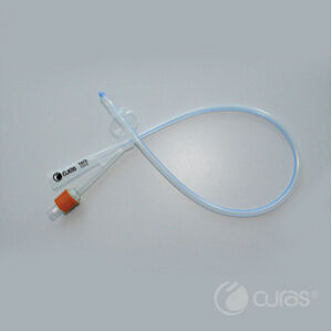 Siliconen Latex vrije verblijfskatheter per 20st. Nelaton tip ch.12