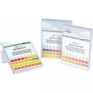 PH Indicator strips 0-14 per 100st.  - afbeelding 0