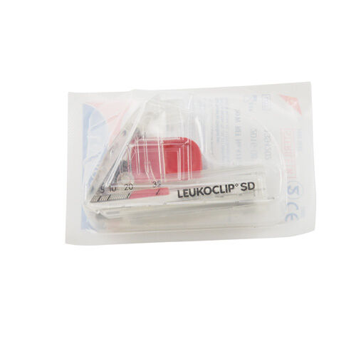 Leukoclip huidnietjes per 10x35 nietjes 6,9x3,9mm - afbeelding 0