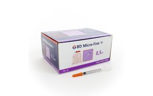 BD Microfine spuit 1ml 0,33 x 12,7mm per 100st.