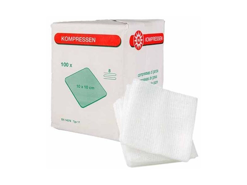 NOBATOP 8 NW steriele gaasjes 10x10cm (8x set 20)