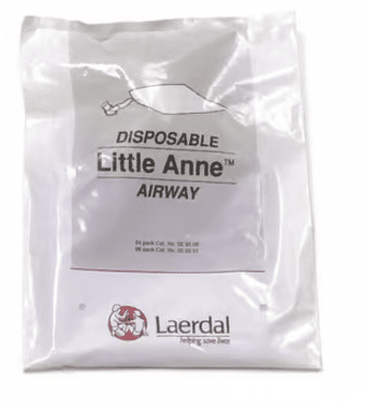 Laerdal luchtwegen longen voor little anne eenmalig gebruik per 24ST - afbeelding 0