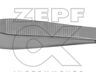 Zepf anatomisch pincet micro Adson gekarteld 12cm per st