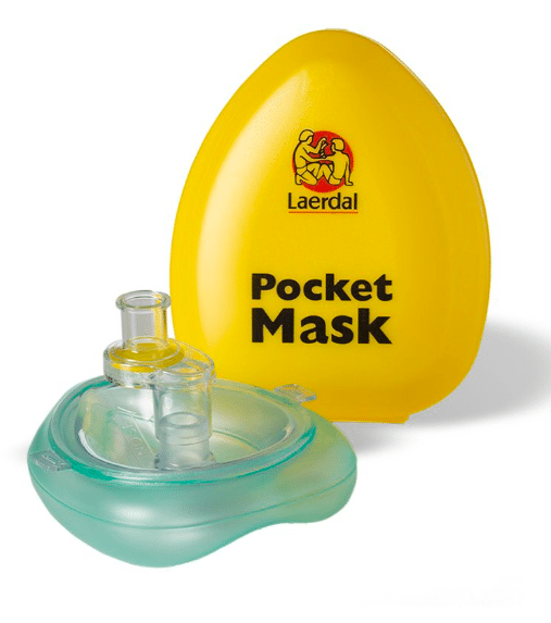 Pocketmask beademingsmasker volwassenen per stuk