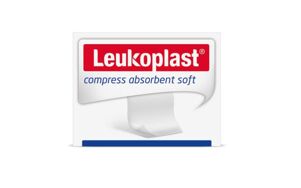 Leukoplast compress absorbent soft 10x10cm per 25st.