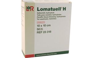 Lomatuell H zalfgaas 10x10cm per 50st. 