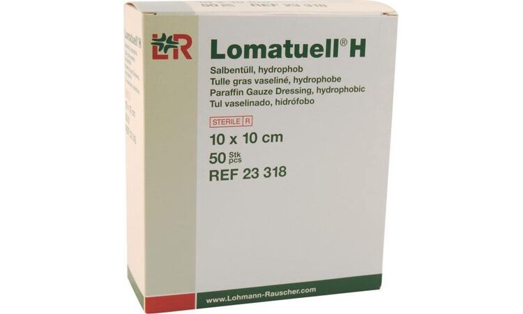 Lomatuell H zalfgaas 10x10cm per 50st.  - afbeelding 2