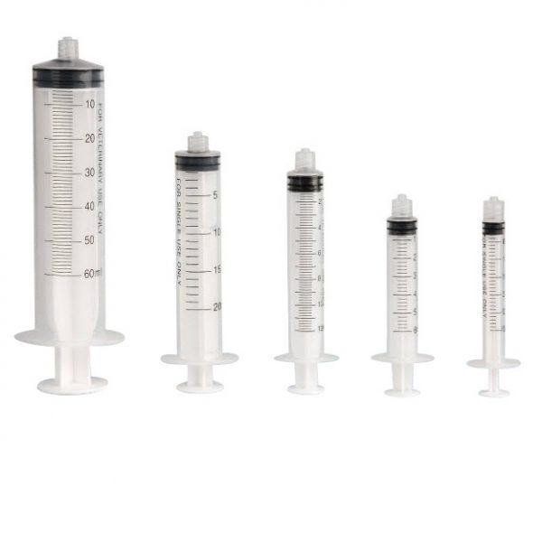 BD Luerlock injectiespuit 20ml per 120st