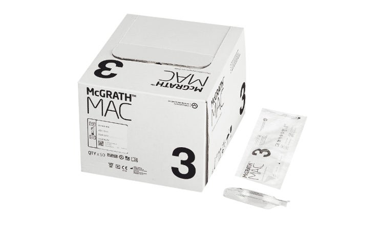 Medtronic McGrath Mac disposable laryngoscoopbladen mac 3 per 50st - afbeelding 1